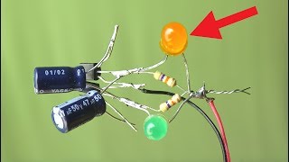 How to make Led flasher light strobe led light [upl. by Corbin]