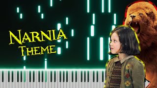 Narnia Theme Piano  The Chronicles of Narnia Piano Tutorial [upl. by Attennyl]