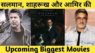 Khans Top 5 Upcoming Movies 20242025  Aamir Khan  Shahrukh Khan  Salman Khan Upcoming Movies [upl. by Atnoled]