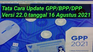 Tata Cara Update GPPBPPDPP Versi 220 Tanggal 16 Agustus 2021Aplikasi Gaji PNS Pusat [upl. by Nichols750]