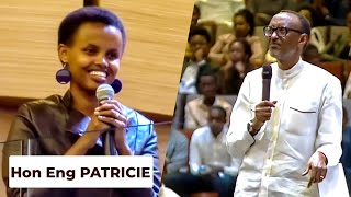 Umunsi Min Eng Uwase Patricie abaza ikibazo gikomeye Perezida Kagame [upl. by Gurtner372]