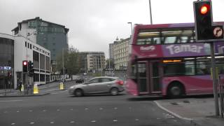 Driving Along Cobourg Street Western Approach Union Street amp Martin Street Plymouth England [upl. by Coriss]