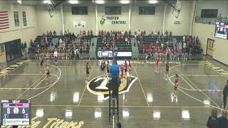 Thayer Central vs Sutton Junior Varsity Volleyball [upl. by Yasdnil168]