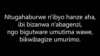 Umurunga wiminsi by Alexis Kagame Aho wenda kibondo Karahanyuze lyrics by Achille [upl. by Billi]