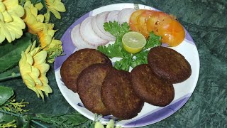 Hyderabadi Famous shikampuri kabab recipeबकरा ईद स्पेशल कबाब।stuffed shami shikampuri kabab [upl. by Etaner]