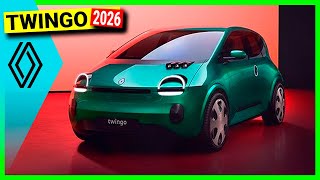 RENAULT TWINGO 2026  Se PRESENTA el RENACER de una LEYENDA [upl. by Madelena]