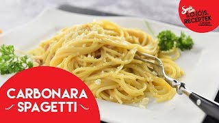 SOÓS Receptek Carbonara spagetti [upl. by Ebbarta]