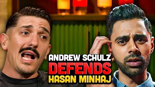 Andrew Schulz REACTS To Hasan Minhaj Controversy [upl. by Kir806]