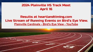 Plainville HS Home Track and Field Meet April 16 2024 [upl. by Tatman]