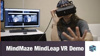 MindMaze MindLeap VR Demo [upl. by Panthia411]