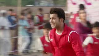 students race of chhalaang movie [upl. by Dorrehs]