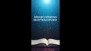 How They DECEIVE Jehovah Witnesses exjw NewWorldTranslation [upl. by Dorion]