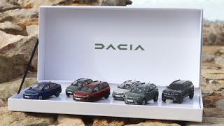 Dacia réduit en miniature 143 lensemble de sa gamme 2023 [upl. by Viradis]