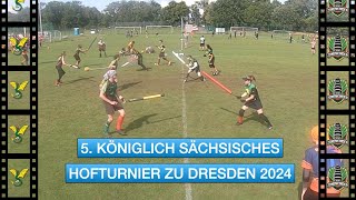 Jugger Basilisken Basel gegen Zonenkinder  5 Sächsisches Hofturnier Dresden 2024 Jugger [upl. by Trescha]