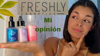 🌿FRESHLY COSMETICS  OPINIÓN REAL [upl. by Broddy]