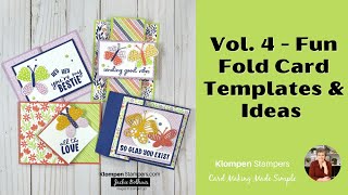 Fun Fold Cards Vol 4  Ideas for Year Round Card Making Fun [upl. by Amann]