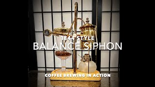 Balance Siphon Coffee Brewer [upl. by Nidak]