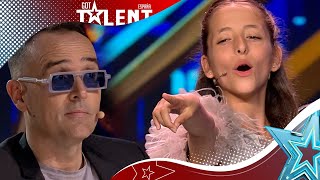 Pequeña SOPRANO conquista a Risto con su increíble voz  Audiciones 6  Got Talent España 2023 [upl. by Egnalos]