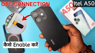 OTG not working Itel a50  Otg problems solved  How to solve OTG issues [upl. by Ahsinik]