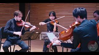 Beethoven Harp String Quartet op 74  Center Stage Strings  Student Chamber Music [upl. by Tenay]