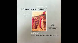 Hindemith Nobilissima Visione  Philharmonia OrchestraOtto Klemperer 1955 Mono [upl. by Enegue315]