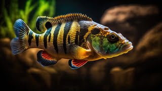 IKAN PREDATOR PEACOCK BASS Cichla Ocellaris [upl. by Busey]