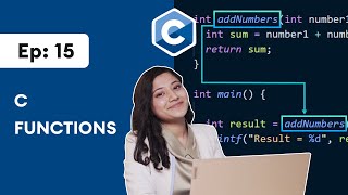 Function in c programming  add two numbers using function in c  function programs in c [upl. by Aurthur]