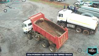 2014 POWERSTAR 3335VX 6X4 TIPPER TRUCK  NUco Auctioneers [upl. by Elyc46]