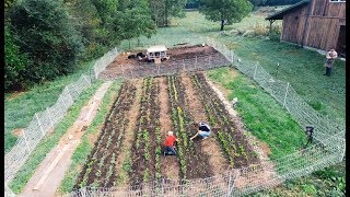 How We Built a 10 Acre Homestead in a Year from scratch [upl. by Atiuqram]