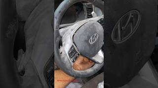 How to Remove steering wheel Air Bag Hyundai Sonata 20202021 airbag hyundai sonata shorts [upl. by Fidela523]