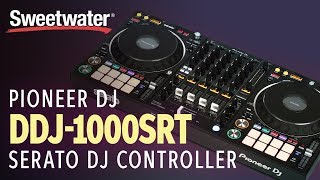 Pioneer DJ DDJ1000SRT Serato DJ Controller Overview [upl. by Odrautse414]