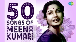 50 Songs of Meena Kumari  मीणा कुमारी 50 गाने  HD Songs  One Stop Jukebox [upl. by Ayahs]