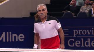 Samenvatting Bahrami  Schalken vs Henman  Haarhuis  AFAS Tennis Classics 2016 [upl. by Sandor989]