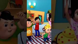 5 Nanhe Bachche Bistar Par Kod Rhe The 🤗youtubeshorts ytshorts cat kidsvideo kidssong cartoon [upl. by Doherty715]