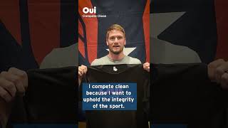 Team USA Track amp Field Athletes explain why OuiCompeteClean [upl. by Ehav]