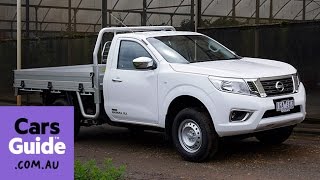 2015 NP300 Nissan Navara singlecab chassis ute video [upl. by Inahpets]