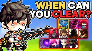 How To Know When You Are STRONG Enough To Clear Bosses in MapleStory [upl. by Carver]