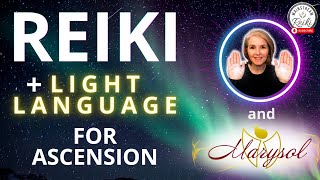 Reiki to Assist ✨Ascension  Light Language [upl. by Eitsirc]