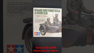 NEW tool Tamiya KS600 motorcycle and sidecar [upl. by Atiseret]