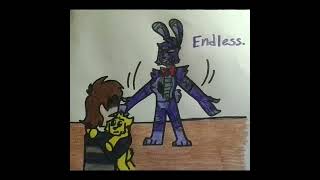 Nightmare Bonnie Voice Lines animated [upl. by Davey]