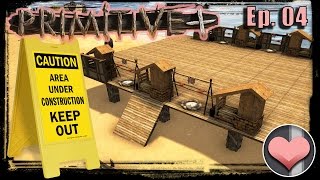 KIBBLE FARM CONSTRUCTION  Primitive Plus  ARK Survival Evolved [upl. by Bravin]