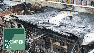 Gastown building expected to be demolished after fire  Vancouver Sun [upl. by Bergmann]