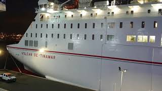 Armas ferry Volcan De Tinamar in Las Palmas Gran Canaria Spain [upl. by Iam]