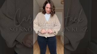 💡 Cardigan kürzer knöpfen so geht’s fashionhacks [upl. by Pass]