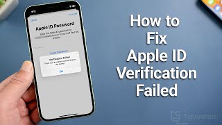 Apple ID Verification Failed 6 Ways to Fix It [upl. by Llednahs761]