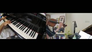 Arriettys Song from The Secret World of Arrietty Violin amp Piano Duet [upl. by Ymled]