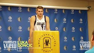 Luka Doncic speaks on Cristiano Ronaldo  His Respect for Ronaldo [upl. by Burkhardt]