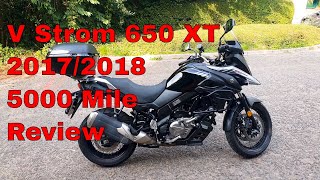 Suzuki V Strom 650 XT 2017  2018 Review [upl. by Novehc558]