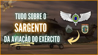 Sargento de Aviação do Exército  Formação carreira e rotina SAIBA TUDO [upl. by Lashoh]