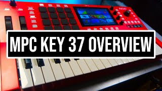 AKAI MPC KEY 37 Introduction and Overview [upl. by Giselle]